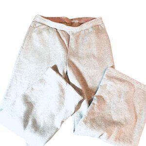 Witty Fox Women’s Wide-Leg Jogger Pants – Light Gray, Size XL